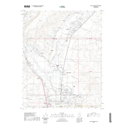 2020 Map of San Juan Pueblo, 2020 Print