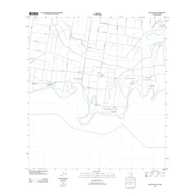 2013 Map of San Juan SE, 2013 Print