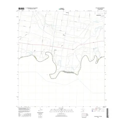 2016 Map of San Juan SE, 2016 Print