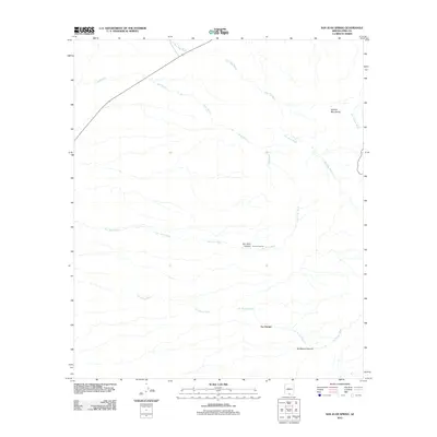 2011 Map of San Juan Spring, 2011 Print