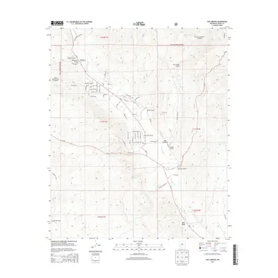 2013 Map of San Lorenzo, 2013 Print