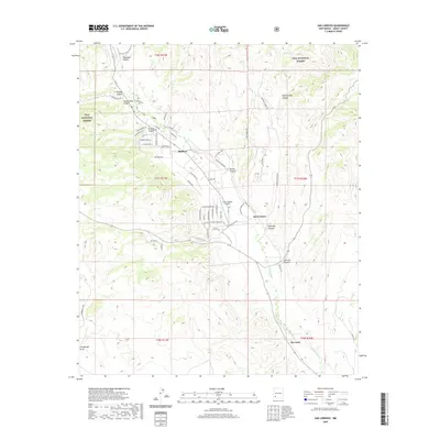 2020 Map of San Lorenzo, 2020 Print