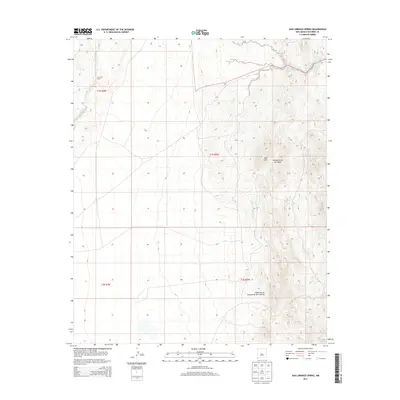 2013 Map of San Lorenzo Spring, 2013 Print