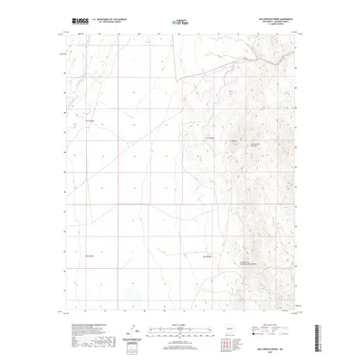 2020 Map of San Lorenzo Spring, 2020 Print