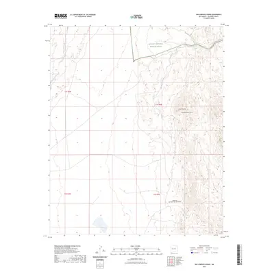 2023 Map of San Lorenzo Spring, 2023 Print