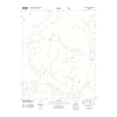 2011 Map of San Lucas Dam, 2011 Print