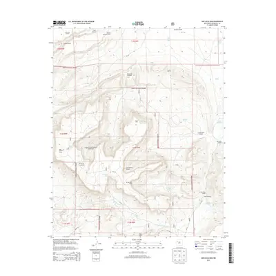 2013 Map of San Lucas Dam, 2013 Print