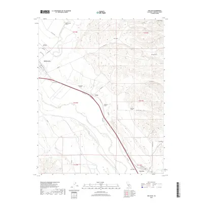 2018 Map of San Lucas, 2018 Print