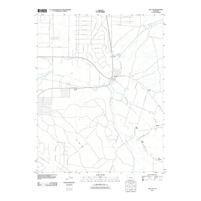 2011 Map of San Luis, 2011 Print