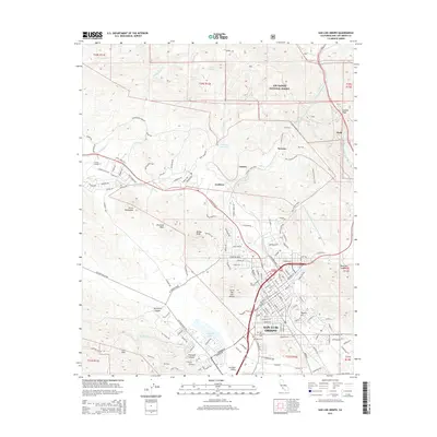 2015 Map of San Luis Obispo, 2015 Print