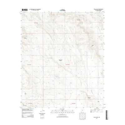 2013 Map of San Luis Pass, 2013 Print