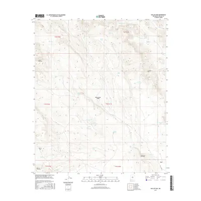 2017 Map of San Luis Pass, 2017 Print