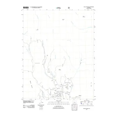2011 Map of San Luis Peak, 2011 Print