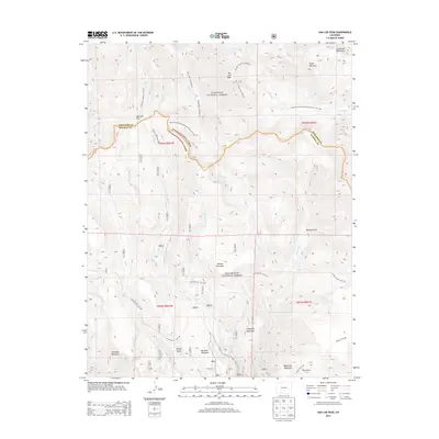 2013 Map of San Luis Peak, 2013 Print