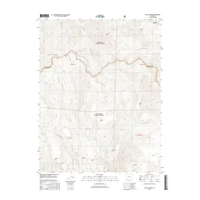 2016 Map of San Luis Peak, 2016 Print