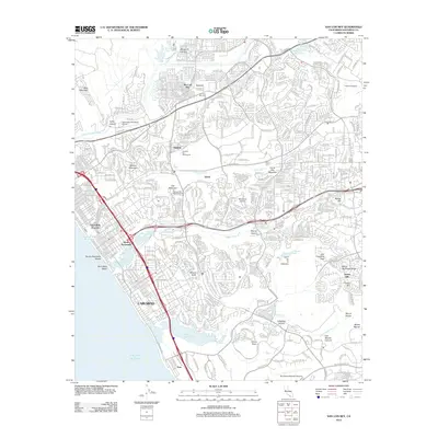 2012 Map of San Luis Rey, 2012 Print