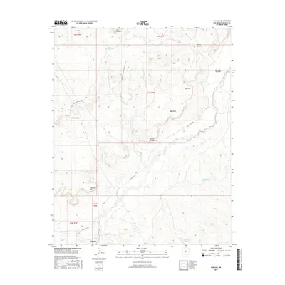 2017 Map of San Luis, 2017 Print