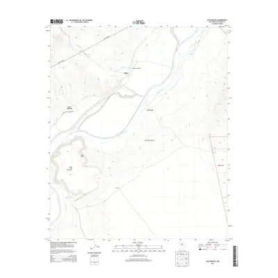 2013 Map of San Marcial, 2013 Print