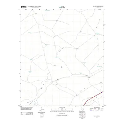 2010 Map of San Martine, 2010 Print