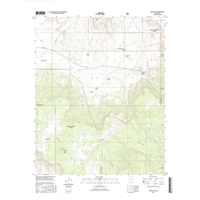 2017 Map of San Mateo, 2017 Print