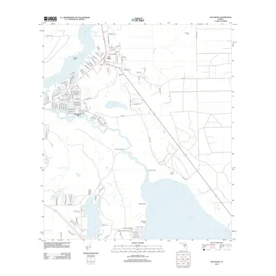 2012 Map of San Mateo, 2012 Print