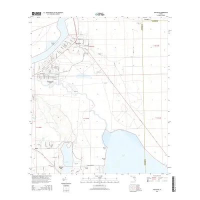 2015 Map of San Mateo, 2015 Print