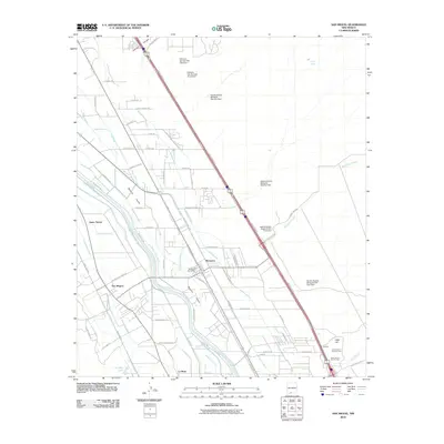 2010 Map of San Miguel, 2010 Print