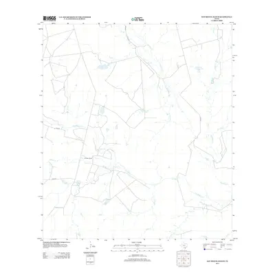 2013 Map of San Miguel Ranch, 2013 Print