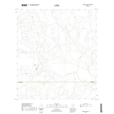 2019 Map of San Miguel Ranch, 2019 Print