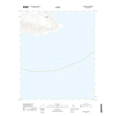 2018 Map of San Nicolas Island, 2018 Print