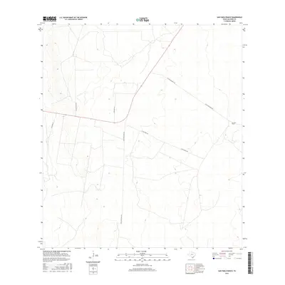 2016 Map of San Pablo Ranch, 2016 Print