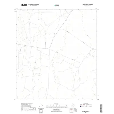2019 Map of San Pablo Ranch, 2019 Print