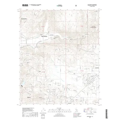 2018 Map of San Pasqual, 2018 Print