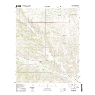 2017 Map of San Patricio, 2017 Print