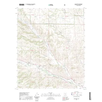2023 Map of San Patricio, 2023 Print