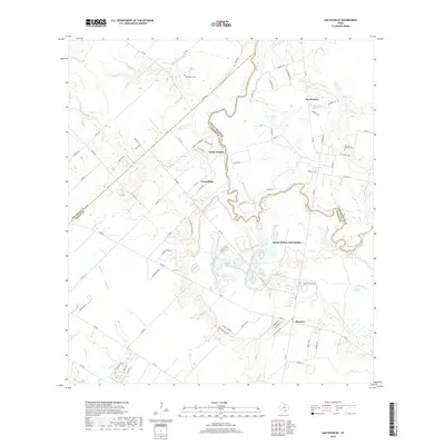 2019 Map of San Patricio, 2019 Print