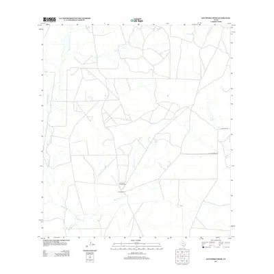 2012 Map of San Pedro Creek, 2012 Print