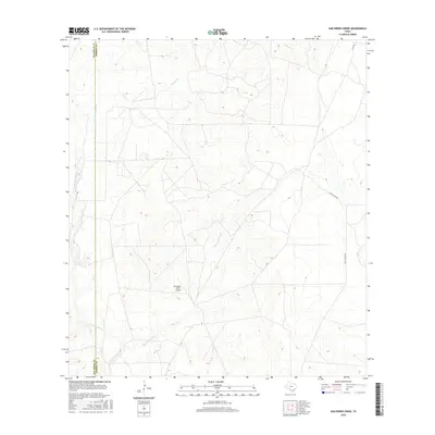 2016 Map of San Pedro Creek, 2016 Print