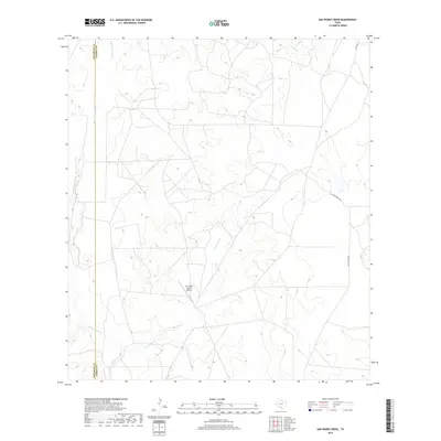 2019 Map of San Pedro Creek, 2019 Print