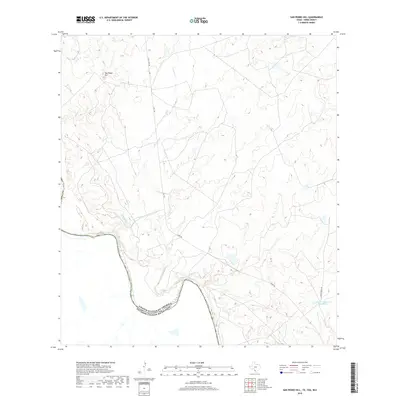 2019 Map of San Pedro Hill, 2019 Print