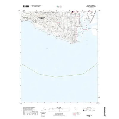 2018 Map of San Pedro, 2018 Print