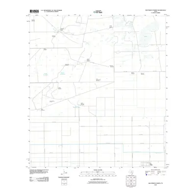 2010 Map of San Perlita North, 2010 Print