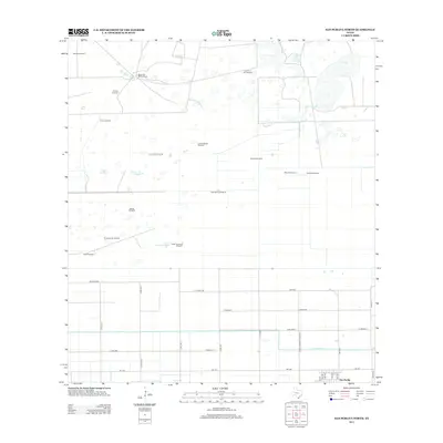 2013 Map of San Perlita North, 2013 Print