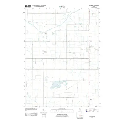 2010 Map of San Pierre, 2010 Print