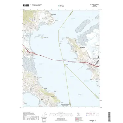 2018 Map of San Quentin, 2018 Print