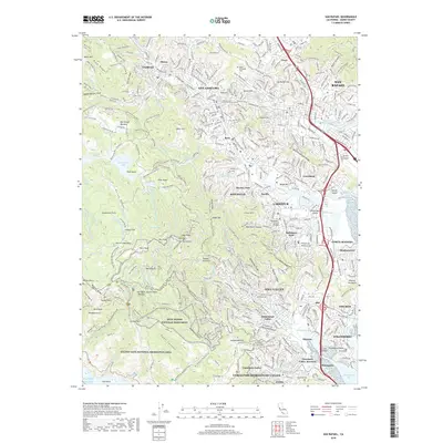 2018 Map of San Rafael, 2018 Print