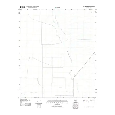 2010 Map of San Simon Cienega, 2010 Print