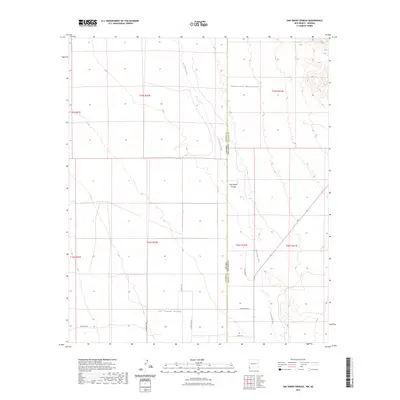 2023 Map of San Simon Cienega, 2023 Print