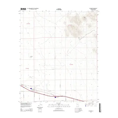 2014 Map of San Simon, 2014 Print