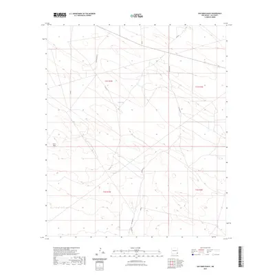 2023 Map of San Simon Ranch, 2023 Print